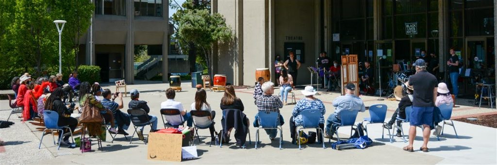 Photo of Spectrum Showcase 2022 at CSU East Bay taken by Deepak Bapna